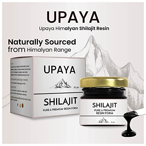 upaya Himalyan shilajit/shilajit Resin, 20g