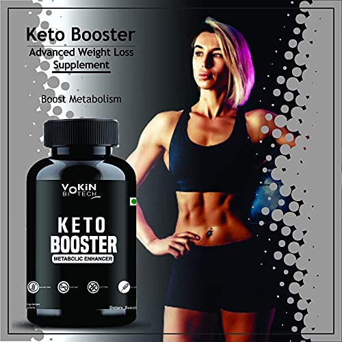 Vokin Biotech Keto Booster Advanced Weight Loss Supplement,Natural,Fat Burner 60 Tab