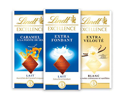 Lindt Excellence Sea Salt Caramel Milk Chocolate, 100g