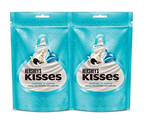 Hershey's Kisses Cookies n Creme Pouch ( 2*100 g), 2 x 100 g