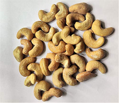 The Nut Makers Oil Roasted & Salted Cashews-80gms-pack of Two