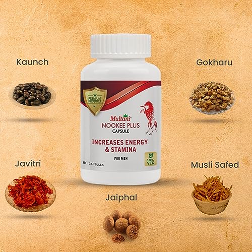 Multani Nookee Plus Capsule, 60 Veg Capsules