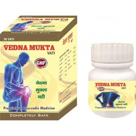 Vedna Mukta VATI-30 VATI (TABLETS) Pack. of 8 Bottle.