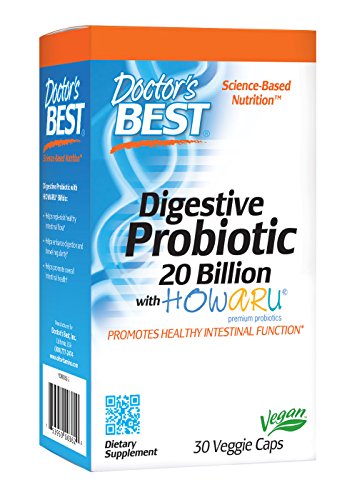 Doctors Best Probiotic Veggie Capsules, 30 Count