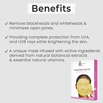 O3+ Whitening Facial Kit With Brightening & Whitening Peel Off Power Mask (45gm)
