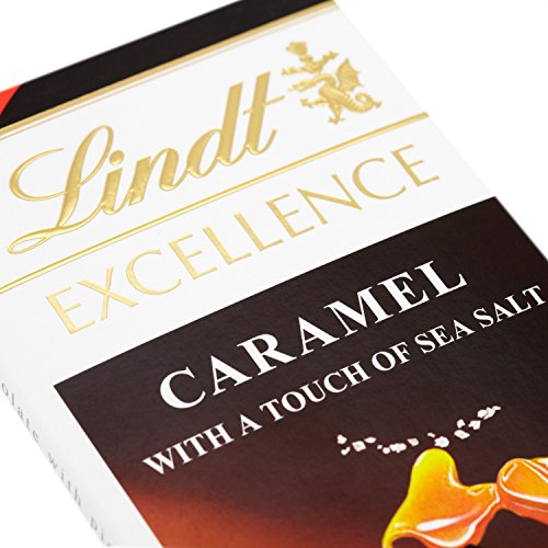 Lindt Excellence Dark Chocolate, Caramel, 100g