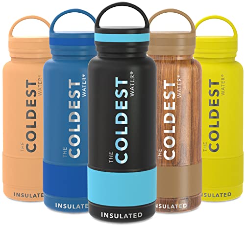 The Coldest Water Bottle Stainless Steel Durable Double Wall Insulated Best Gym Sports Athlete Bike Water Bottle (Multicolor)