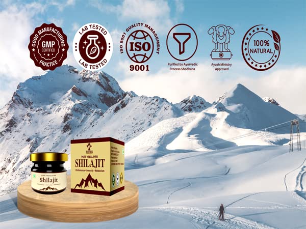 Trivang by Vedrisi Pure Original Himalayan Shilajit/Shilajeet Resin, Liquid 100% Natural Resin 20G Pack