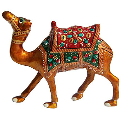 Handicrafts Paradise metal enamelled desert safari camel