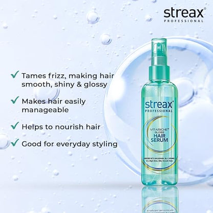 Streax Professional Vitariche Gloss Hair Serum (115 ml)