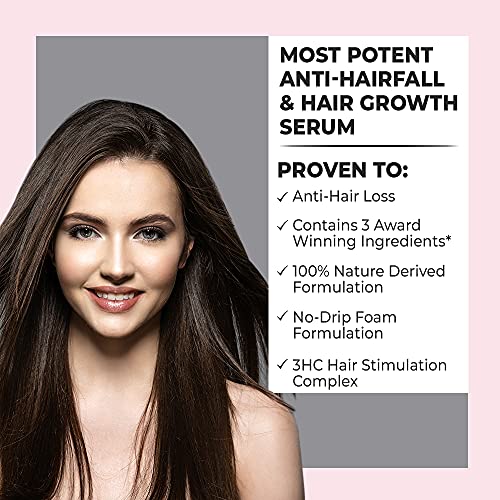 BERKOWITS Grow Hair Loss Serum: helps to Restore, and Revitalize for Luxurious Locks