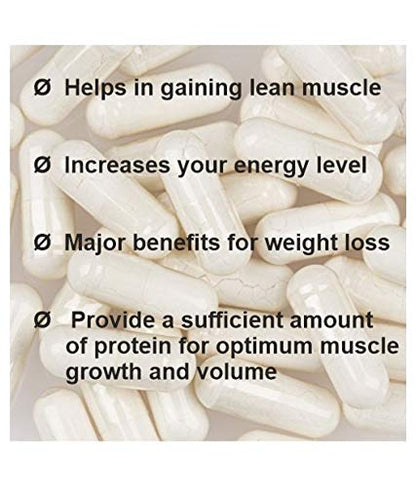 BeSure 100% Whey Protein Capsules-Gain Lean Muscle