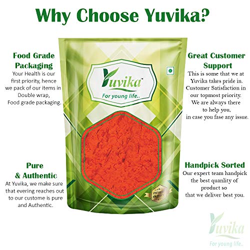 YUVIKA Sindoor Asli - Hanuman Ji Sindoor 100% Pure - Waldies Red Lead (200 Grams)