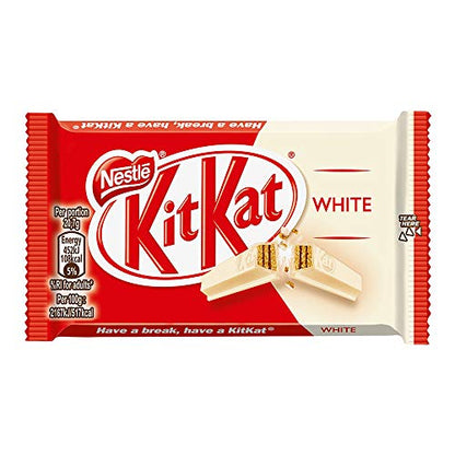 Nestle Kitkat White Chocolate, 4 x 41.5 g