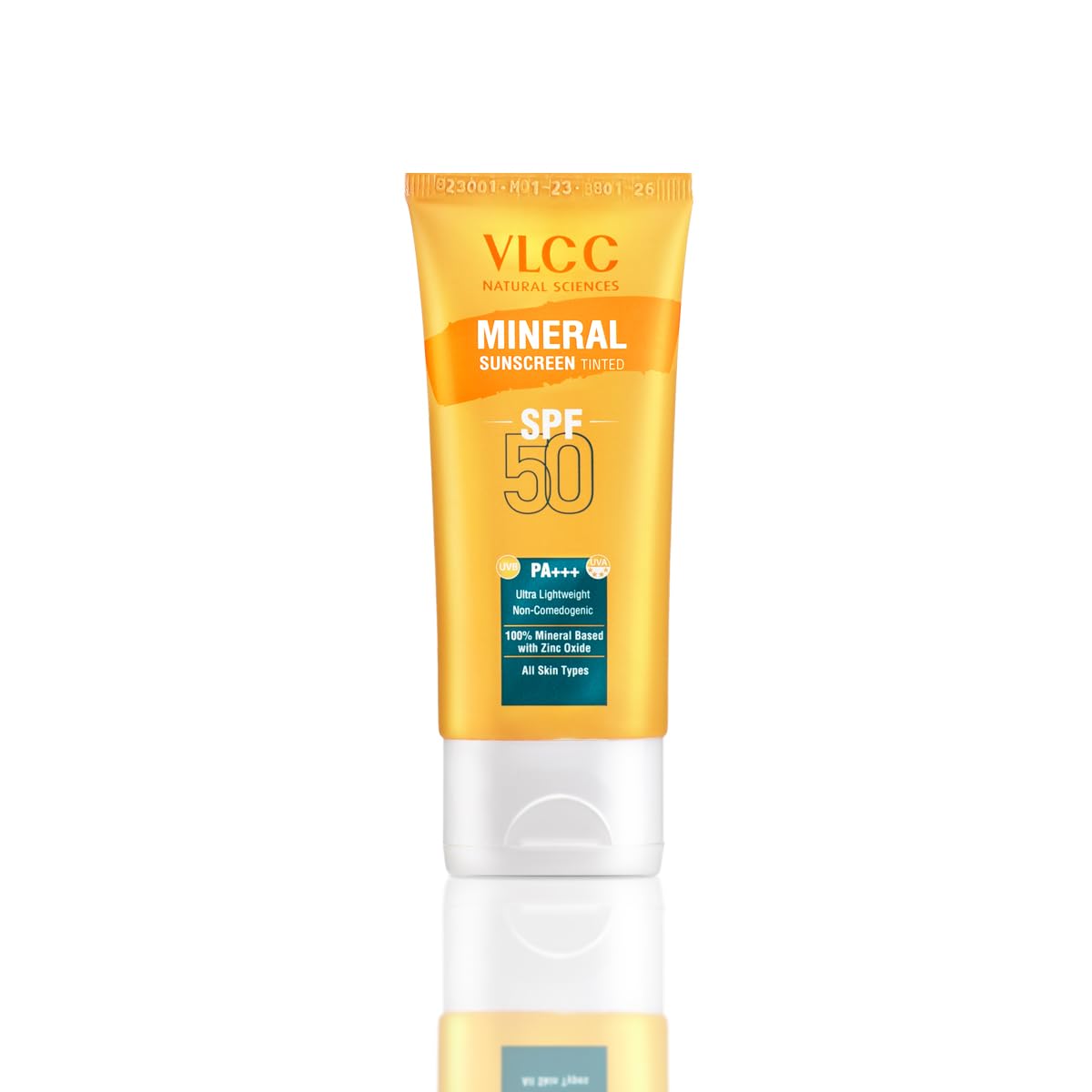 VLCC Mineral Sunscreen Tinted SPF 50 PA+++ Ultra Lightweight Non-Comedogenic (50gm)