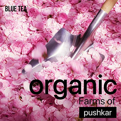 BLUE TEA - Grade A - Rose Tea | Natural Sun-Dried Petals 25g - 25 Cups | Herbal Tea | Rich in VIT - C | for Beautiful Hair & Skin
