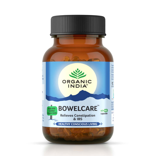 Organic India Bowelcare, Triphala & Moringa Capsules Combo