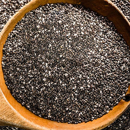 YUVIKA Chia Seeds - Omega 3 - Anti Oxidant - Gluten Free - Salvia Hispanica (400 Grams)