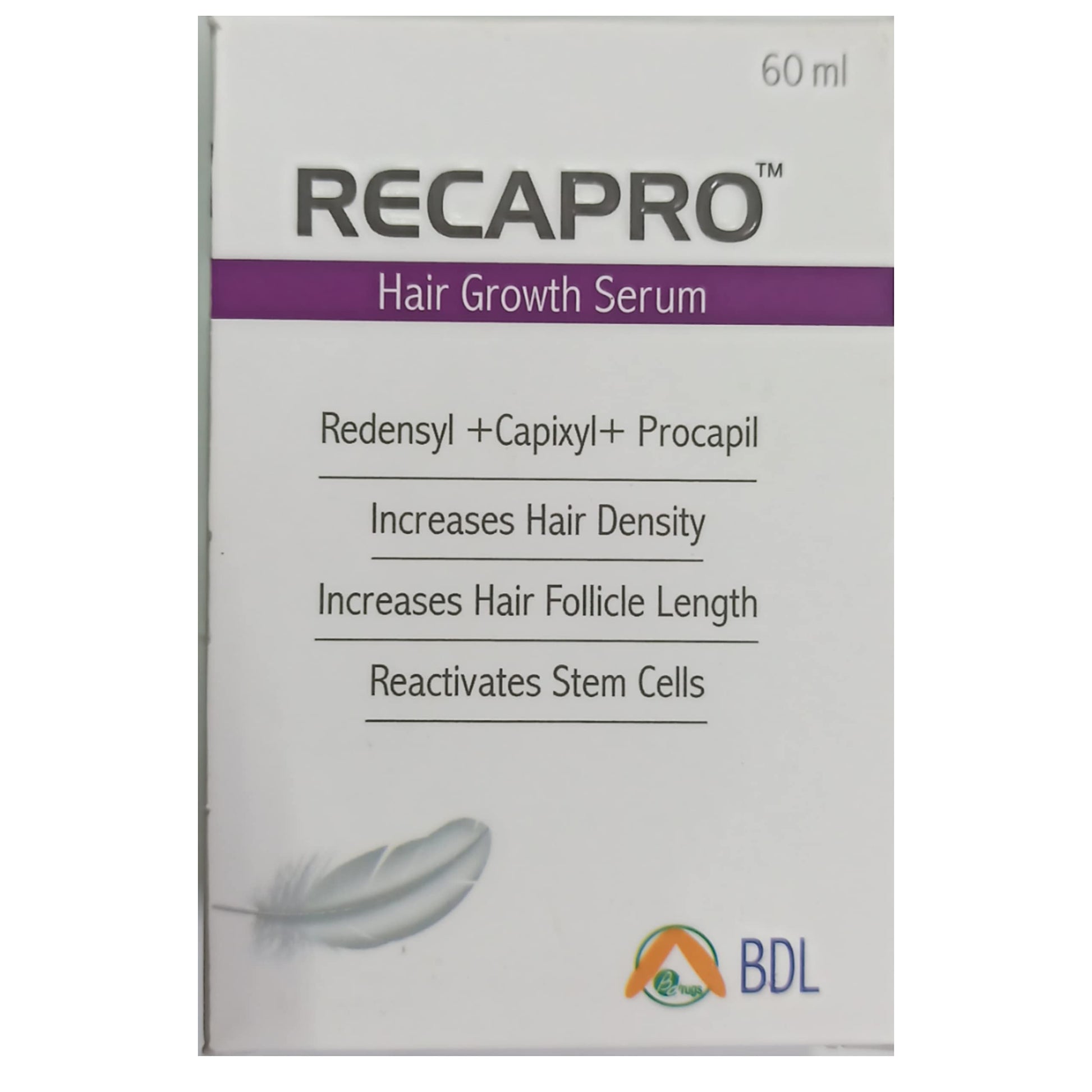 Recapro Hair Growth Sereum 60 Ml