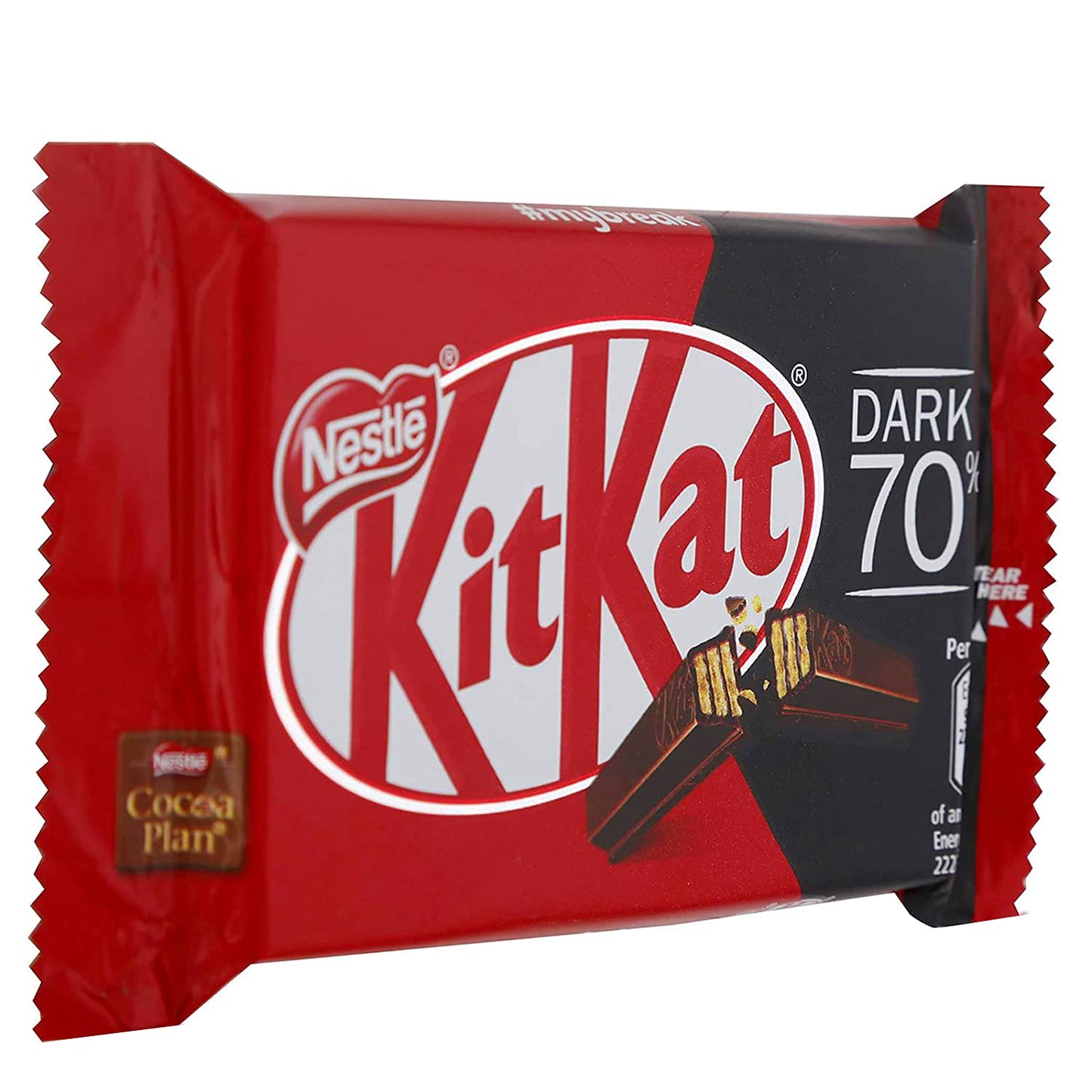 Nestle Kitkat 70% Dark Chocolate, 2 x 41.6 g