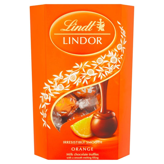 Lindt Lindor Orange Truffles, 200 g