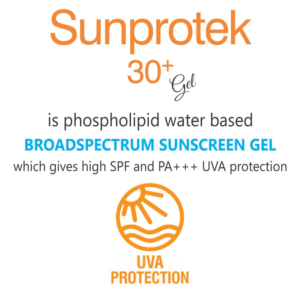 Salve Sunprotek Matte Look Sunscreen SPF30 PA+++ For Oily or Acne prone skin, Paraben & Sulphate free For Women And Men (50gm)