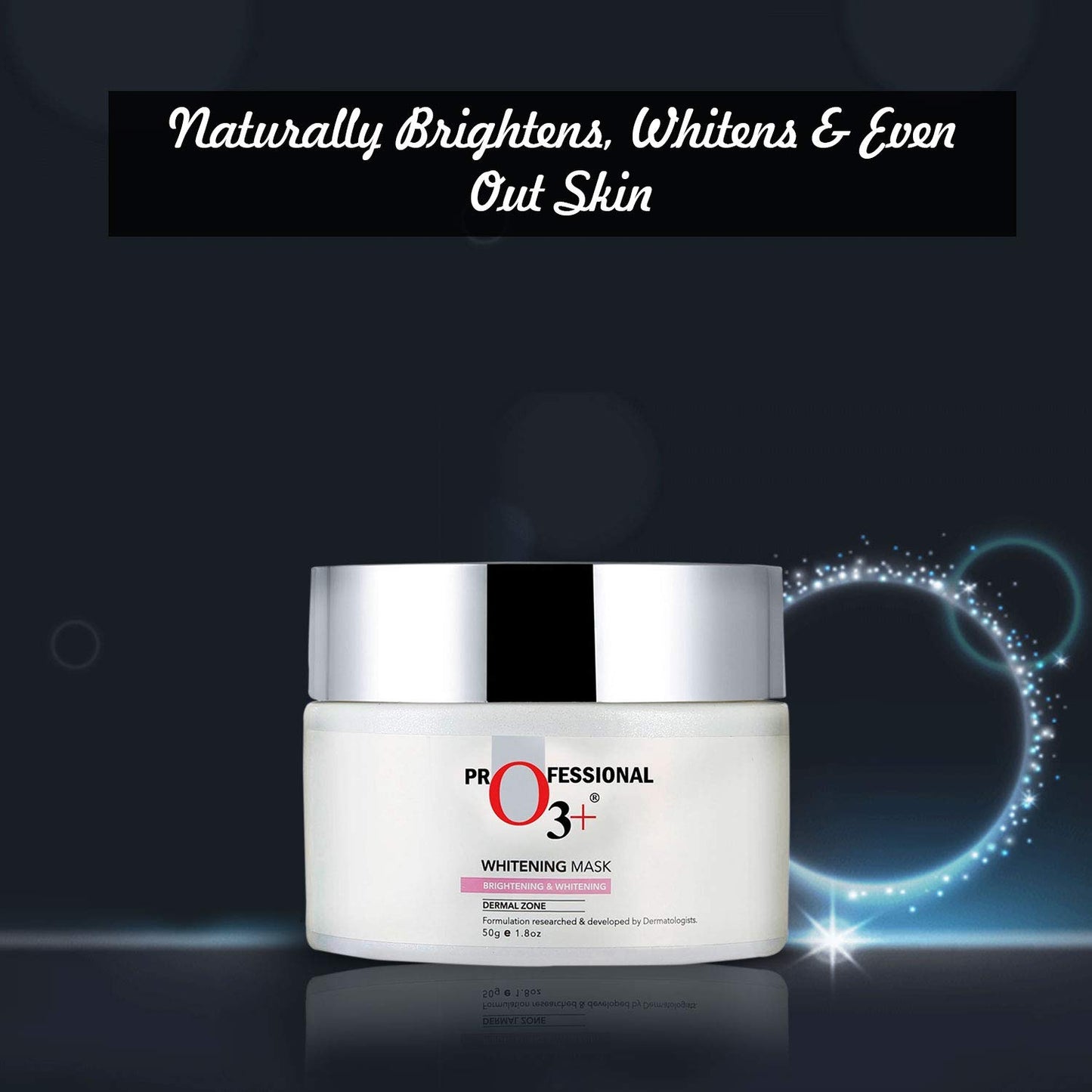 O3+ Whitening Mask for Skin Whitening, Tightening and Pigmentation Control (50gm)