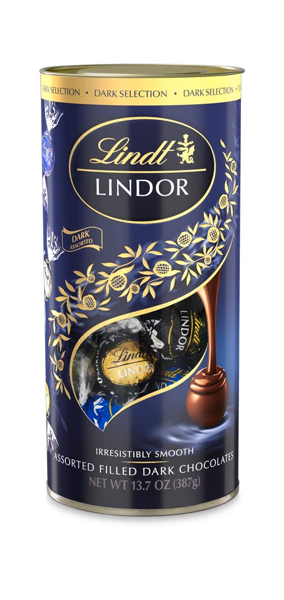 lindt Lindor Dark Selection Tube 387gm