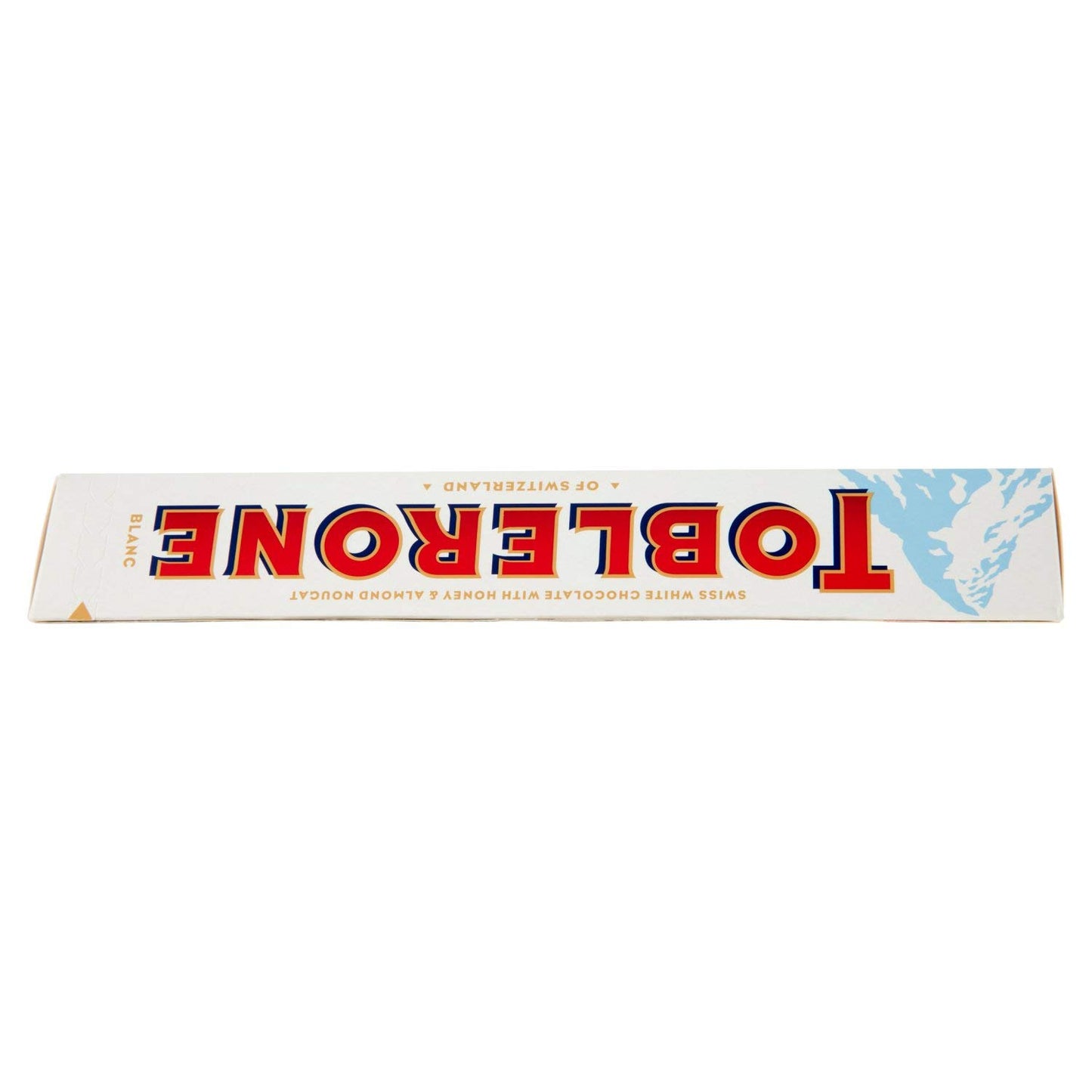 Toblerone White Chocolate with Honey and Almond Nougat Pouch, 100 g