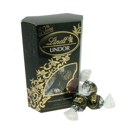 Lindt Lindor - Extra Dark Chocolate Truffles - 200 Grams