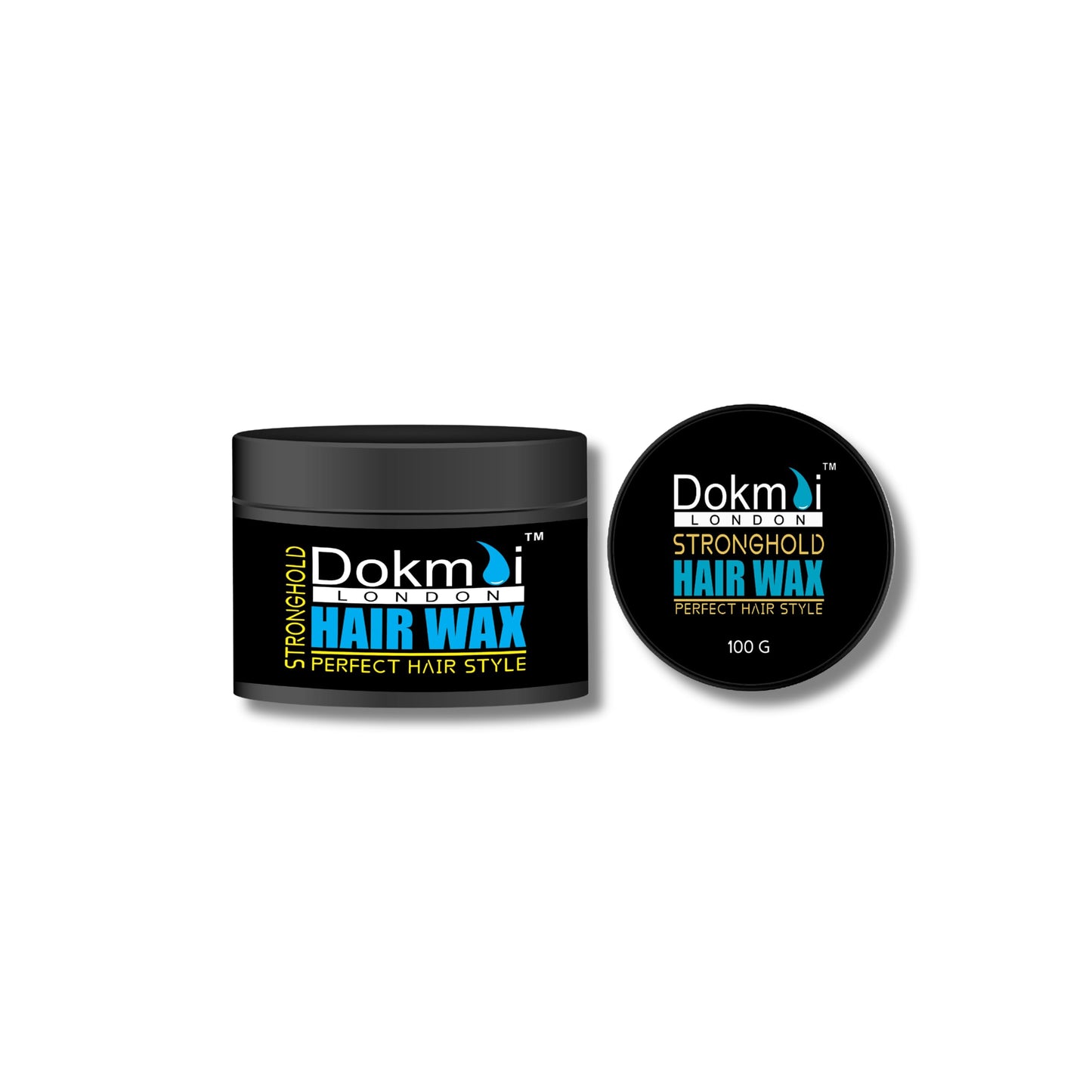 Dokmai LONDON Perfect Hair style strong hold Long lasting performance, adds volume and thickness, suitable for all Hair types (100 g)