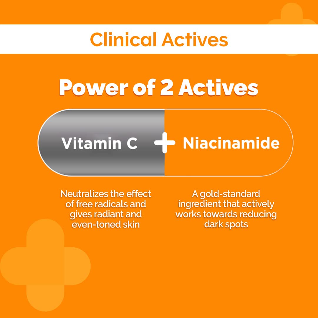 The Derma Co C-Cinamide Sunscreen SPF 50 Aqua Gel, with Vitamin C & Niacinamide, PA++++, Lightweighthite Cast for Sun Protection & Glowing Skin - 50gm