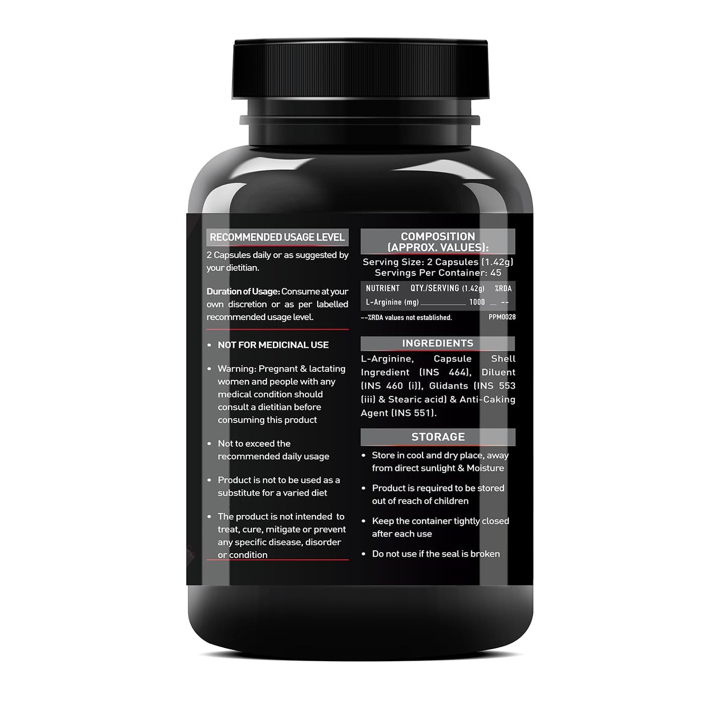 Muscleblaze L-Arginine - 90 Capsule