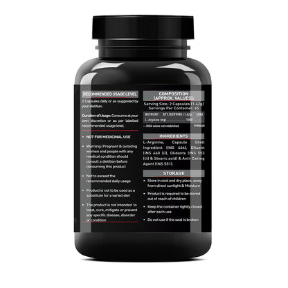 Muscleblaze L-Arginine - 90 Capsule