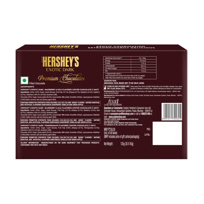 Hershey's Exotic Dark Gift Pack, 135g (Pack of 2)