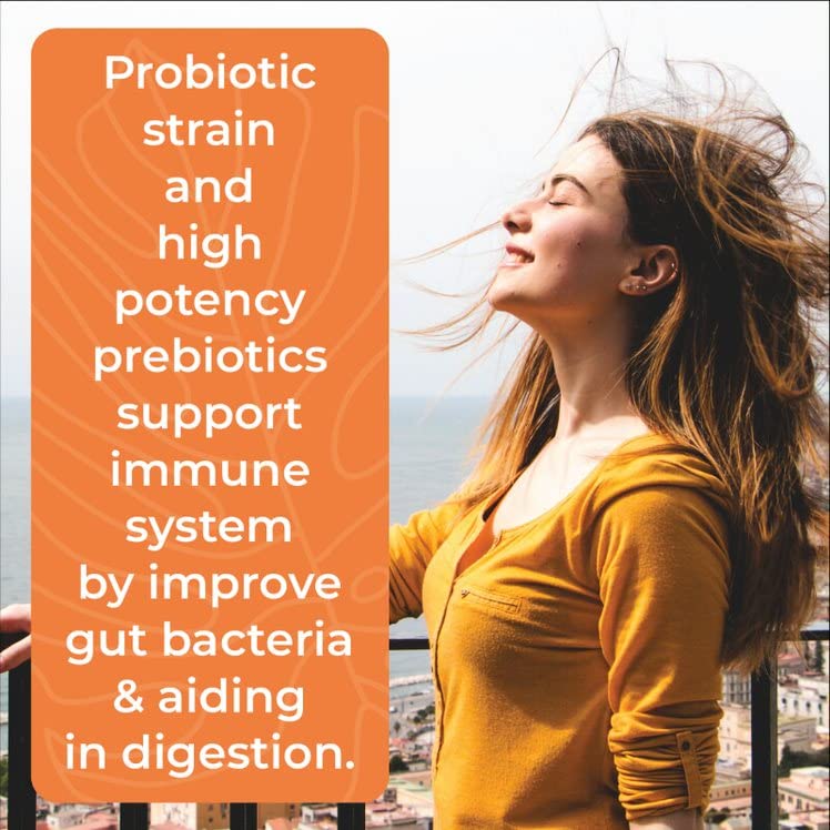 Boldfit Probiotics Supplement For Women and Men 50 Billion CFU, 16 Strains with Prebiotics - 60 Veg Capsules, (Probiotics50B60)