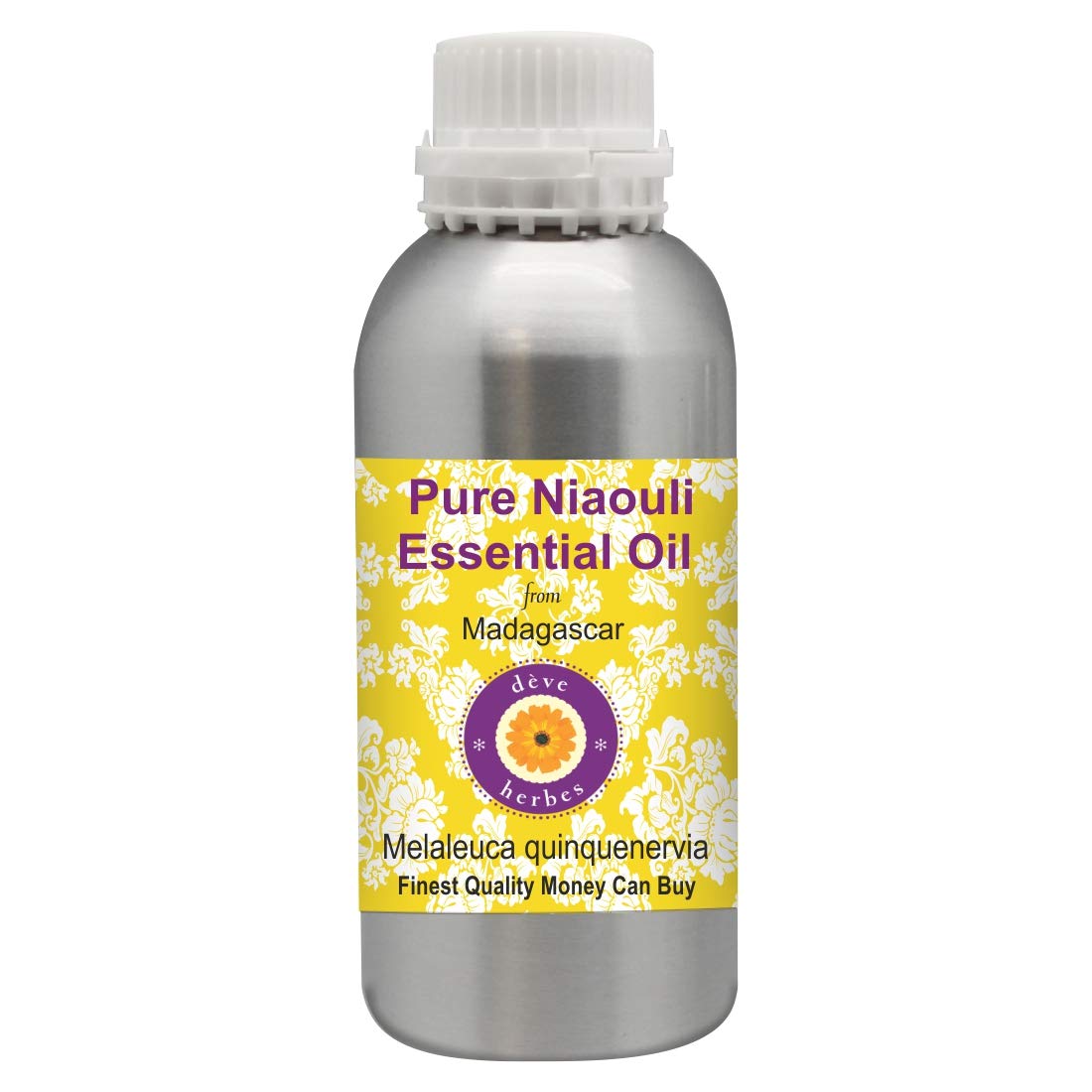 Deve Herbes Pure Niaouli Essential Oil (Melaleuca quinquenervia) Natural Therapeutic Grade Steam Distilled 630ml