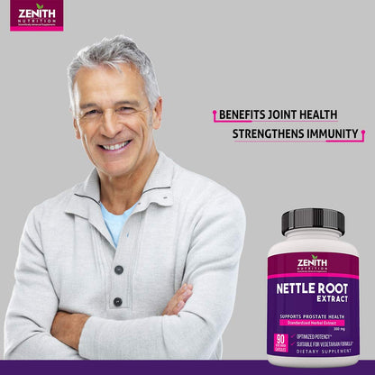 Zenith Nutrition Nettle Root Extract 300 mg - 90 Vegicapsules