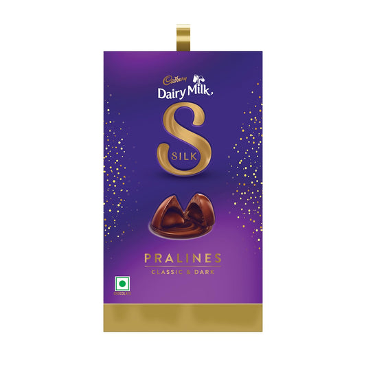 Cadbury Dairy Milk Silk Pralines Chocolate Gift Box,  264 g