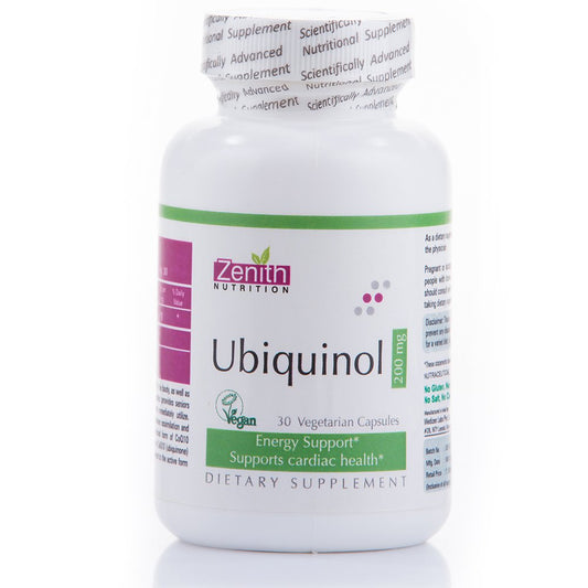 Zenith Nutrition Ubiquinol (200 mg)
