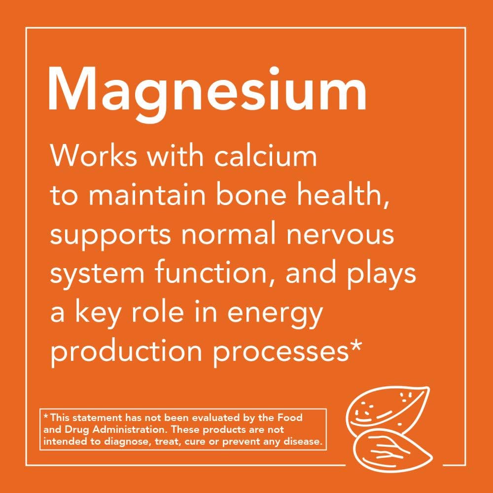 Now Foods Magnesium Capsules 400 mg - 180 Capsules