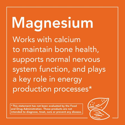 Now Foods Magnesium Capsules 400 mg - 180 Capsules