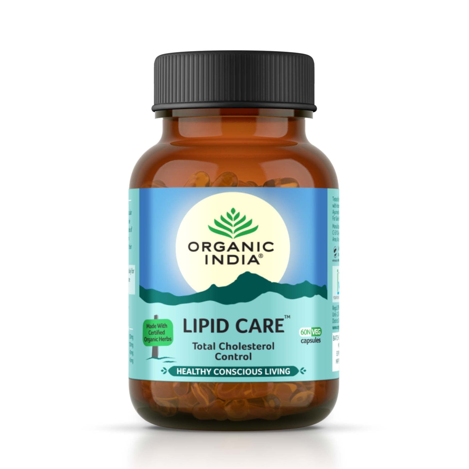 Organic India Organic Lipid Care Capsules (60gm)