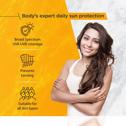 Brinton UvDoux Sunscreen Lotion with SPF 30 in Oil Free Formula| Light Weight & Non Greasy Sunscreenon against UVA/UVB Rays| For All Skin Types- 50 ML