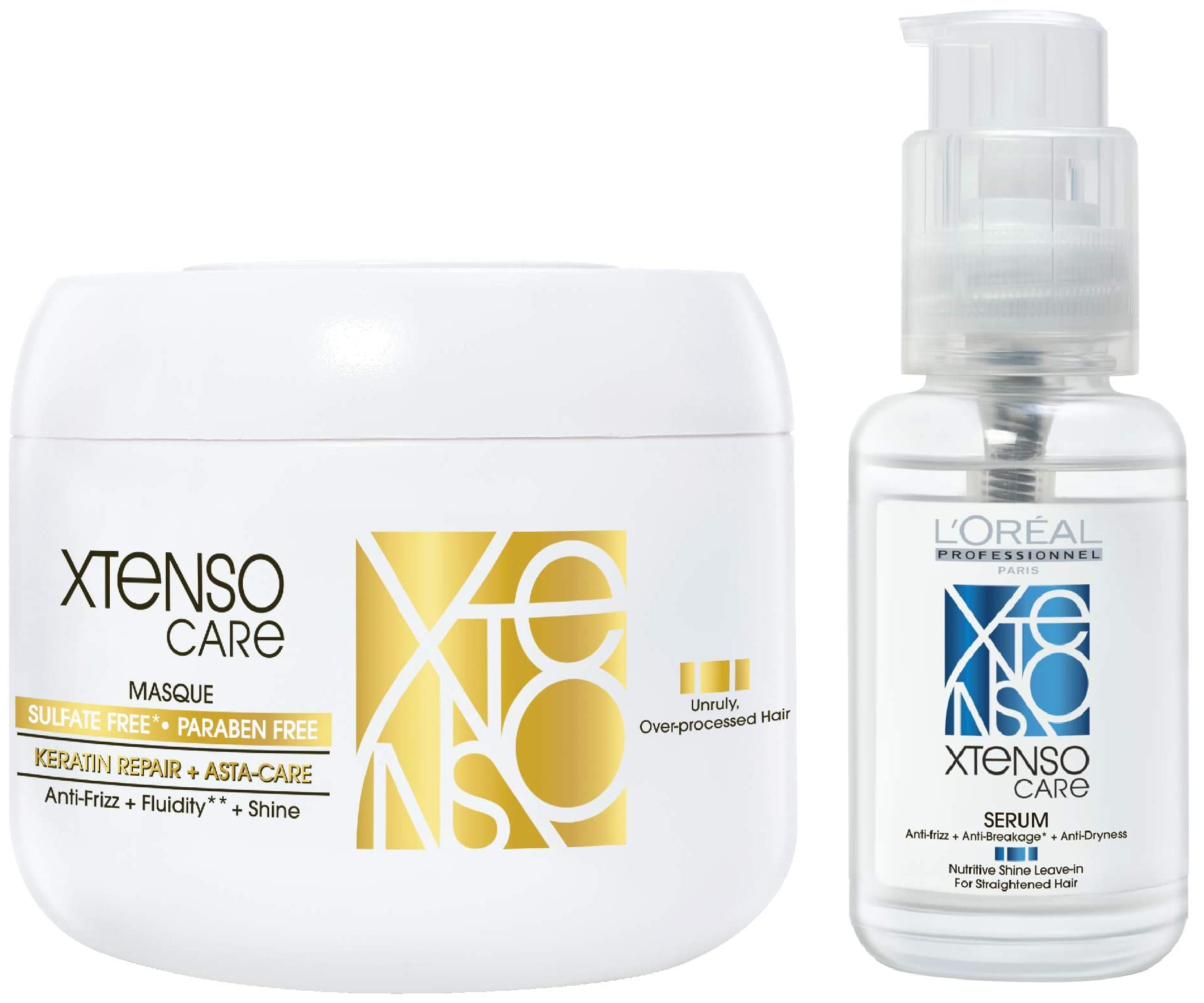 L'OREAL PROFESSIONNEL PARIS Xtenso Care Serum 50 Ml, For Straightened Hair