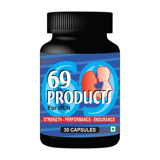 69 Products Original Big Jack Capsule For Men Strength PWR, Ashwagandha, Safed Musli, Only For Men - 30 Capsule Bottle