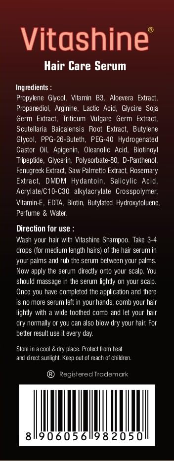 Vitashine Hair Growth Serum 100ml