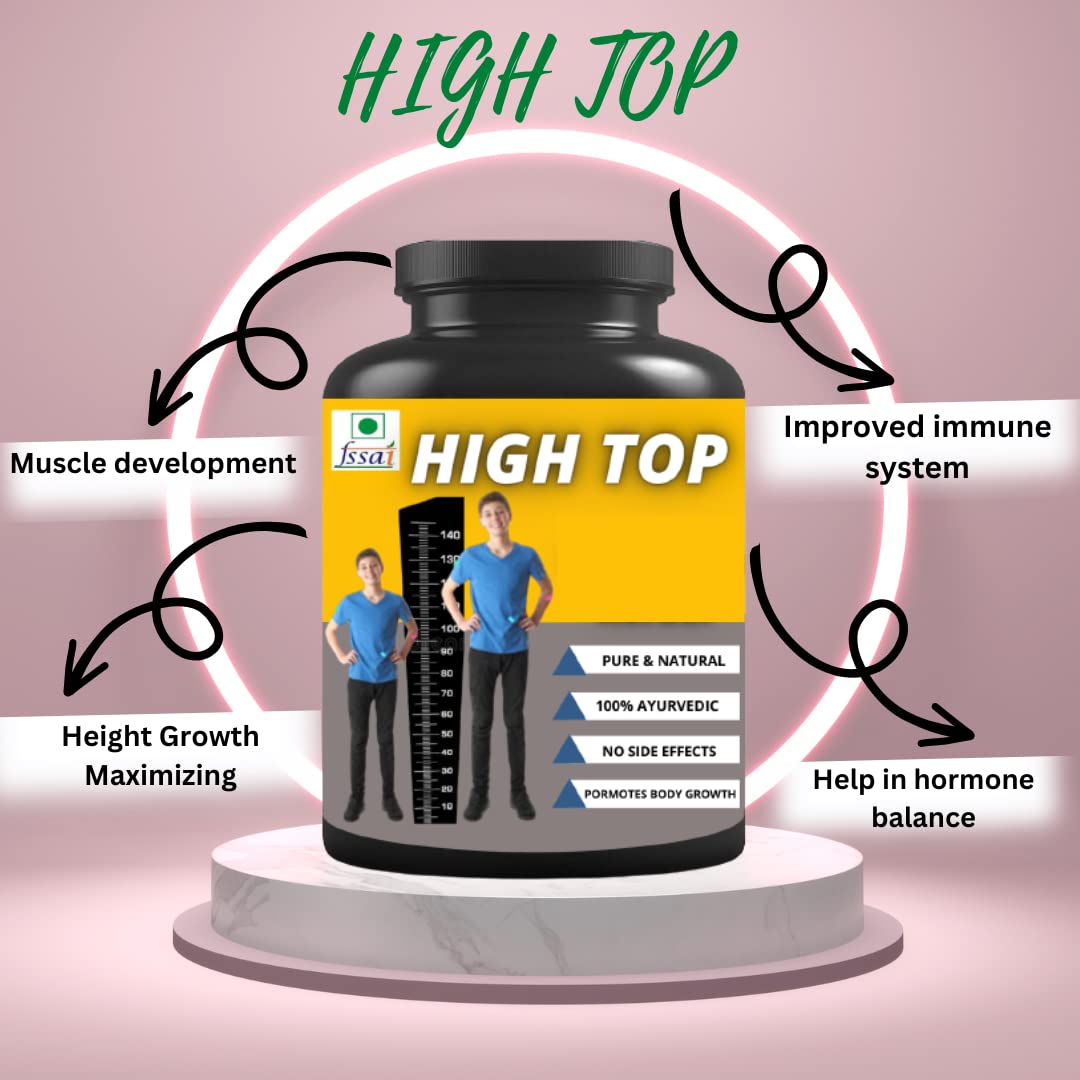 High Top | Height Increasing Height Growth | Capsule | man & woman | (Pack Of 1)