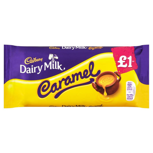 Cadbury Dairy Milk Caramel, 120 g(Pack Of 2)