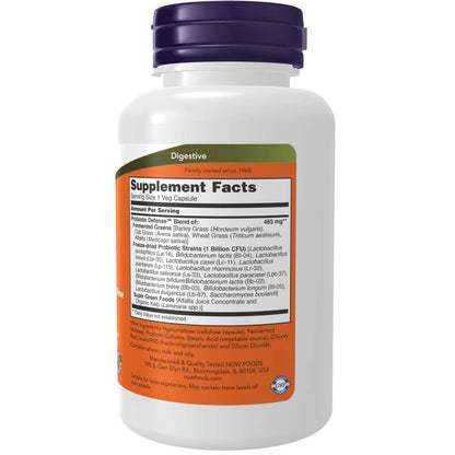 Now Foods Probiotic Defence Veg Capsules - 90 Capsules